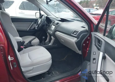 2016 Subaru Forester 2.5I z USA, uszkodzony, nr VIN JF2SJAAC0GG504376